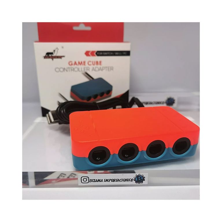 GENERICO Adaptador Control Gamecube Compatible Con Nintendo Switch Pc