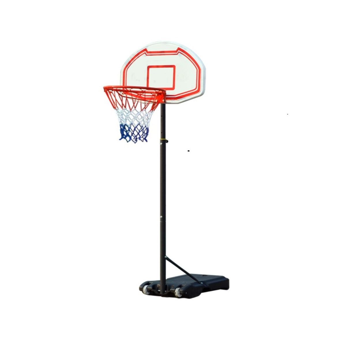 AUCKLAND OUTDOOR - Aro Basketball Altura Regulable 165 a 210 Tablero PE 81x45