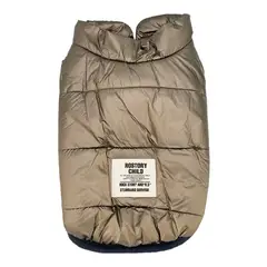 GENERICO - Parka para Perros Impermeable Soft&Metallic Gris XL