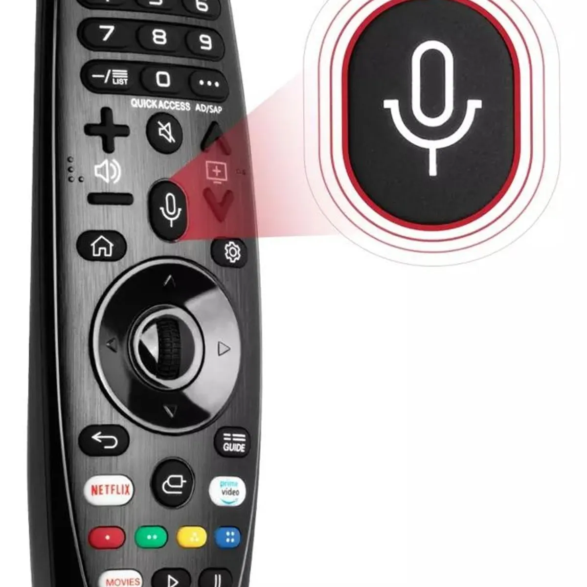 KUANGYE - Control Magic Para LG Smart Tv Con Puntero  Voz Nuevo