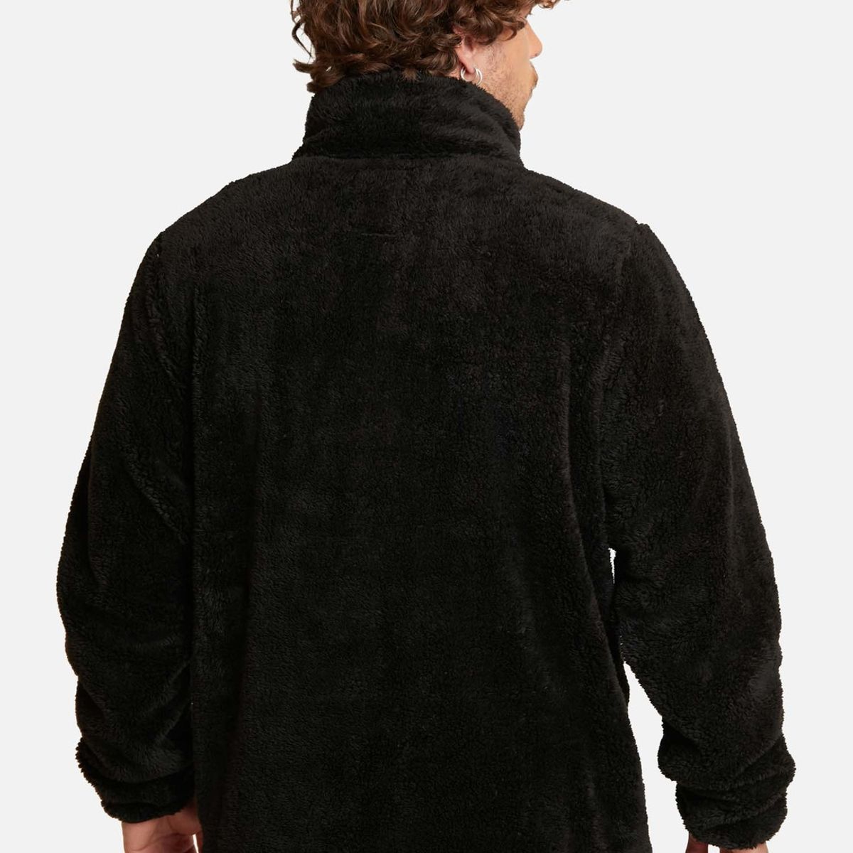 MAUI AND SONS - Poleron Chiporro Unfreezy Neck Negro Hombre Maui And Sons