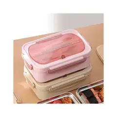 GENERICO - Fiambrera Para Microondas Contenedor De Alimentos Toper.