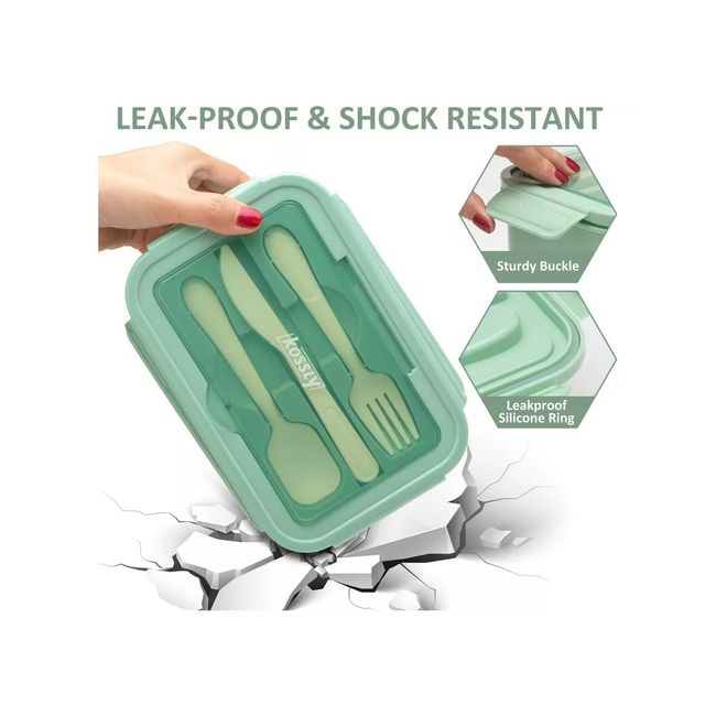 GENERICO - Fiambrera Para Microondas Contenedor De Alimentos Topper