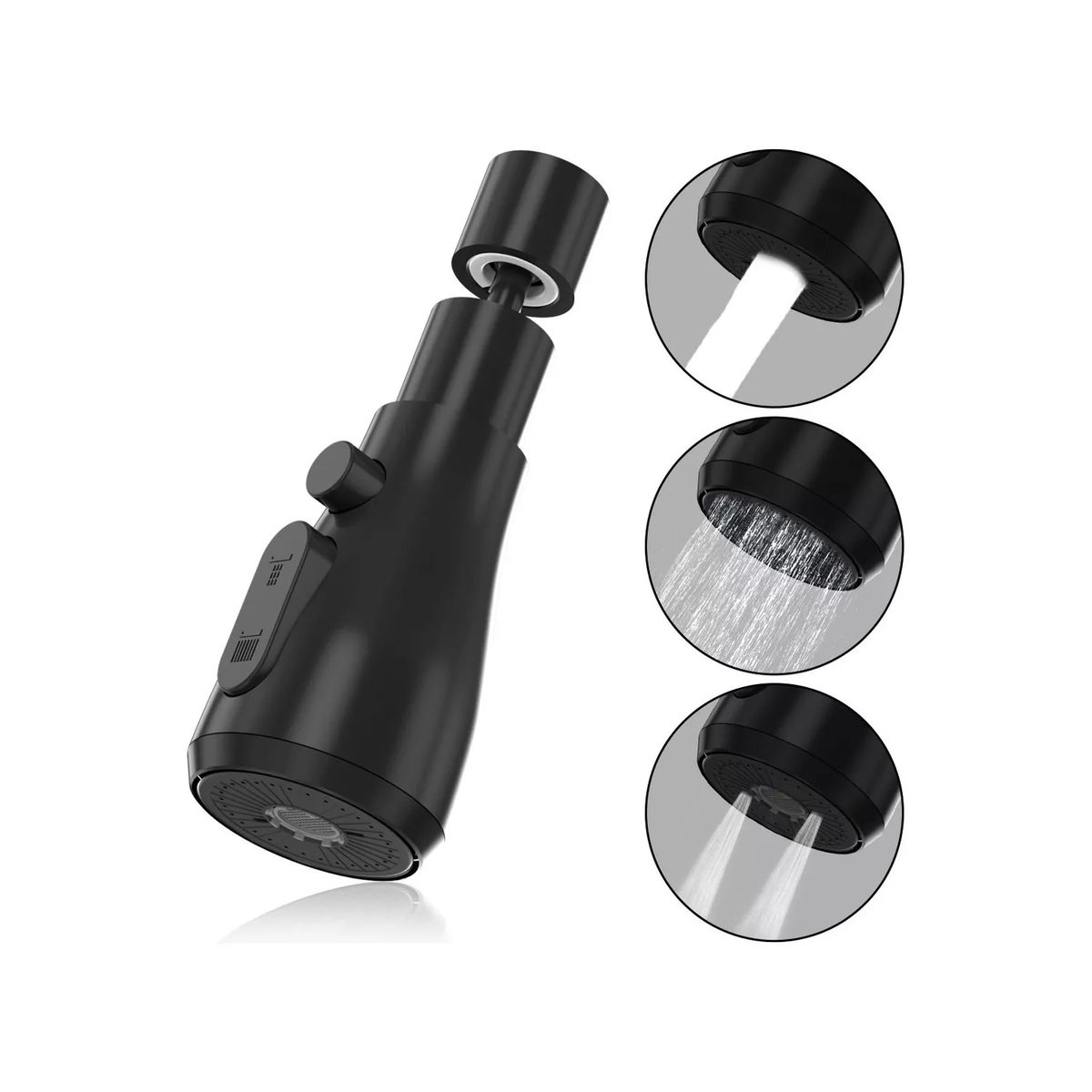 GENERICO - Grifo Llave Lavaplatos Monomando Llave De Agua Flexible 360°