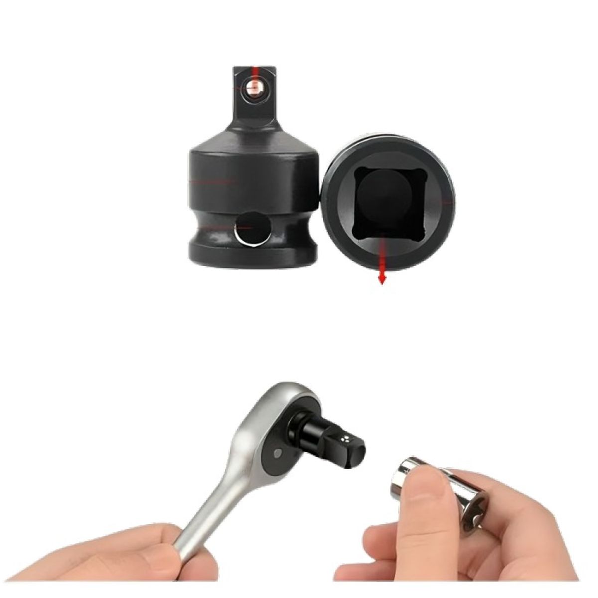 OEM - Juego De Dados Adaptador Y Reduct