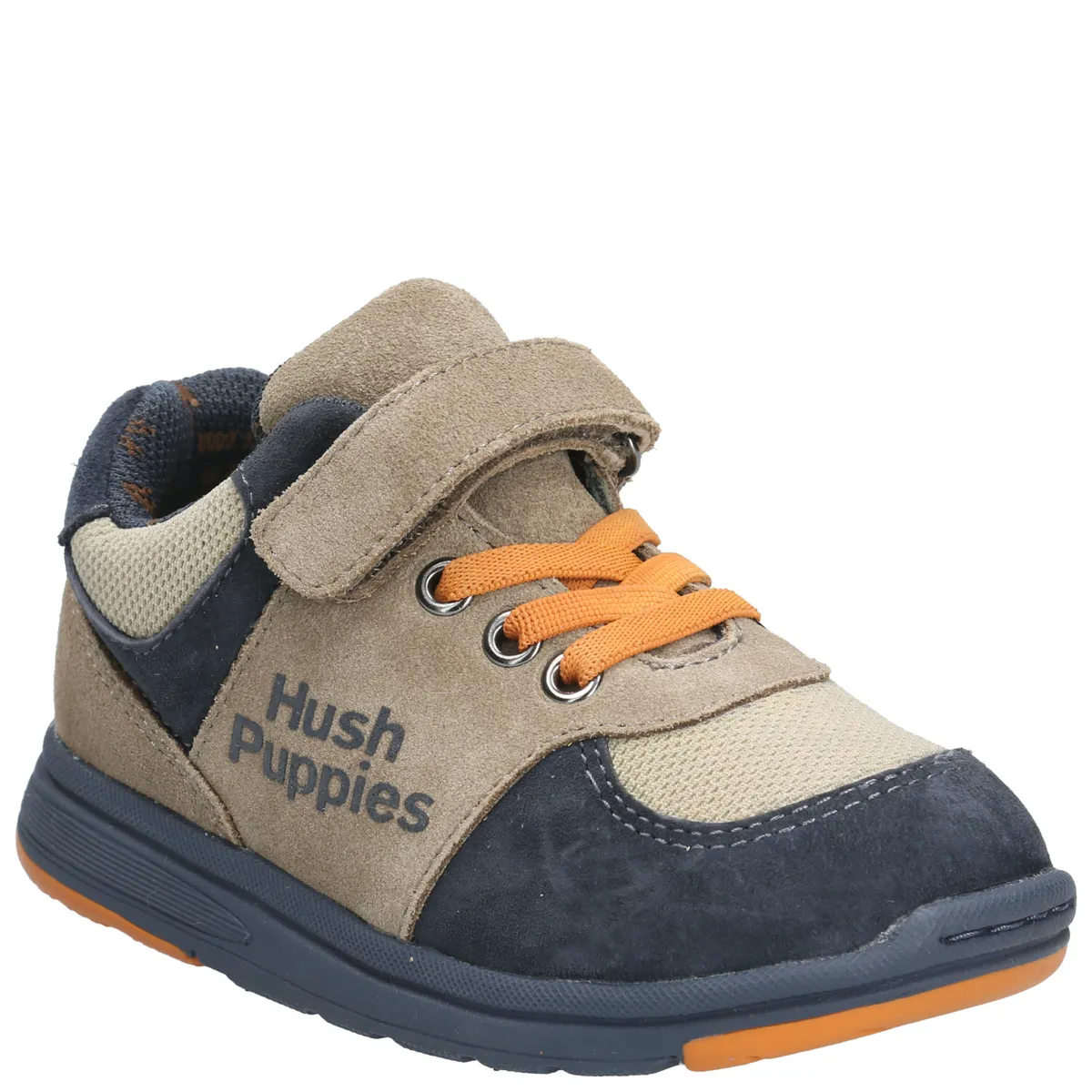 HUSH PUPPIES - Zapatilla Cuero Niño New Artis Café HUSH PUPPIES
