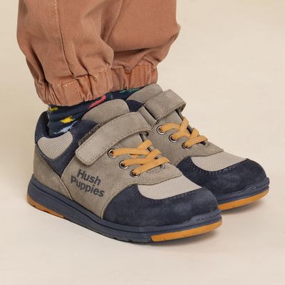 Imagen 2 del producto Zapatilla Cuero Niño New Artis Café