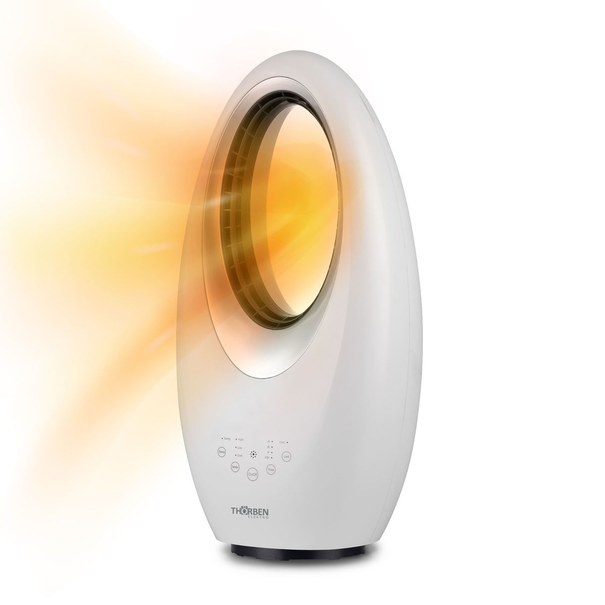 THORBEN - Calefactor y ventilador sin aspas  Thor Dual Deco