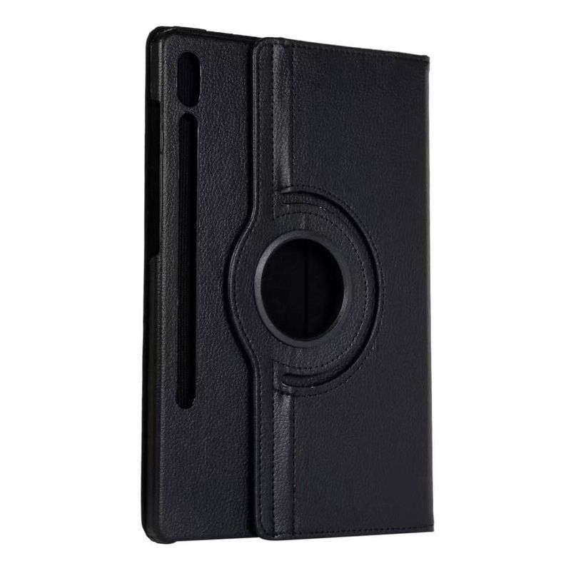 JOIGO - Funda Giratoria Para Samsung S9 Plus Lamina Vidrio Negro.
