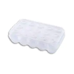 GENERICO - Caja de almacenamiento de huevos para refrigerador de 15 uds.