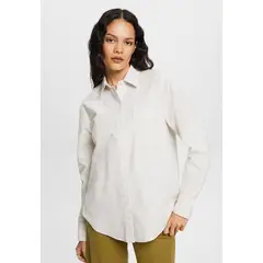 ESPRIT - Blusa Camisera Mujer