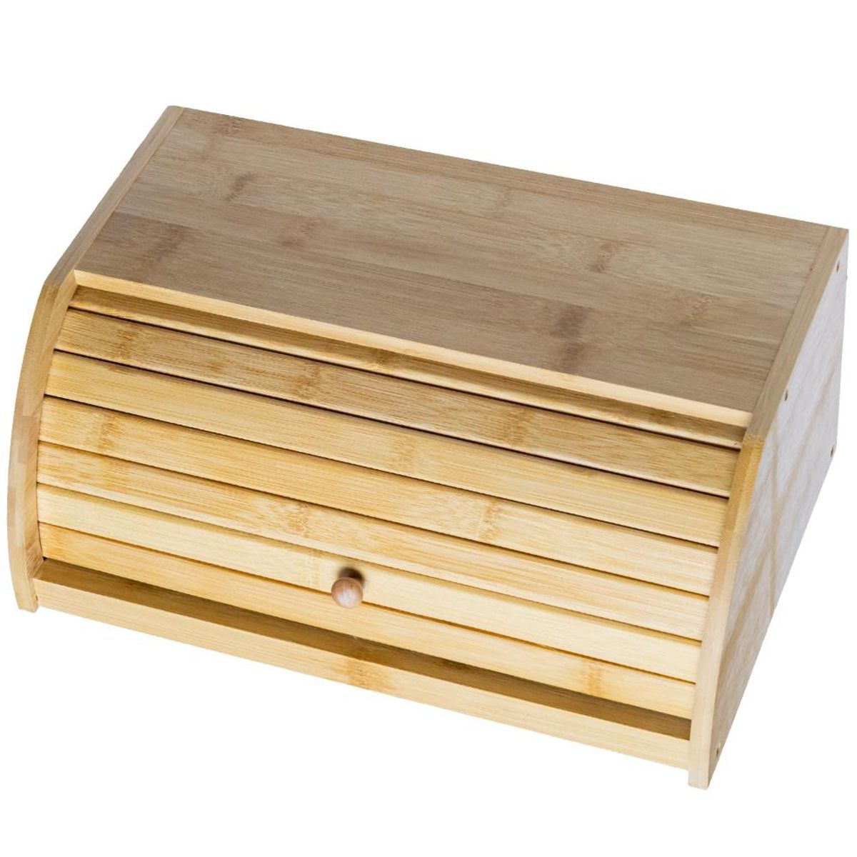 PROPLASTIC - Caja panera de bambu 22 x 35 cms