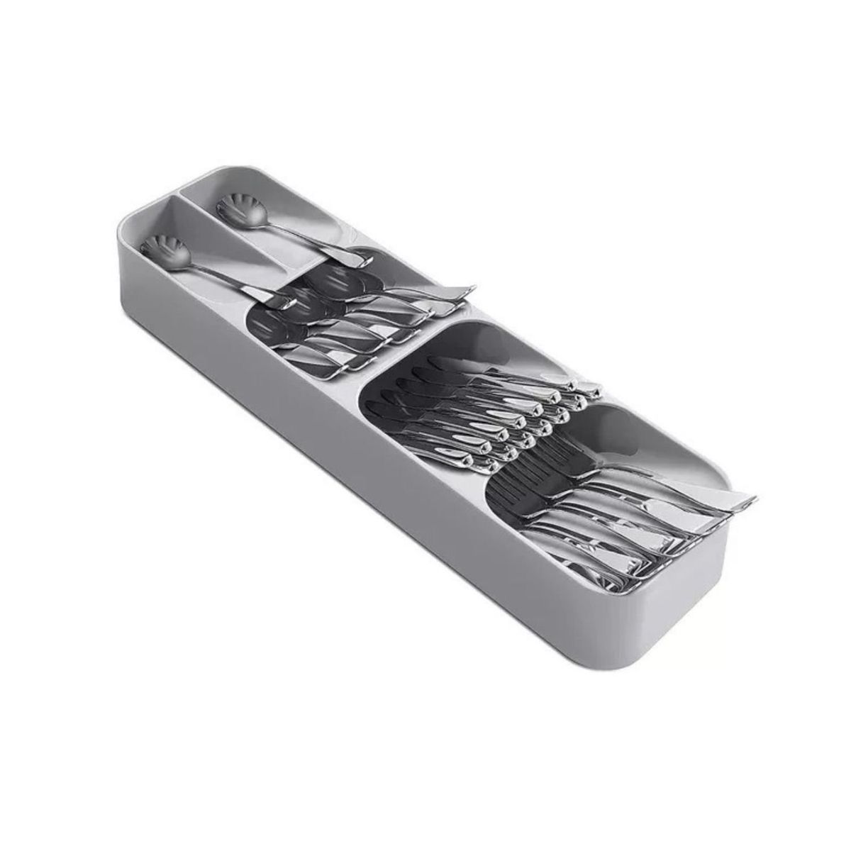 GENERICO - Bandeja organizadora para cubiertos con cinco compartimentos.