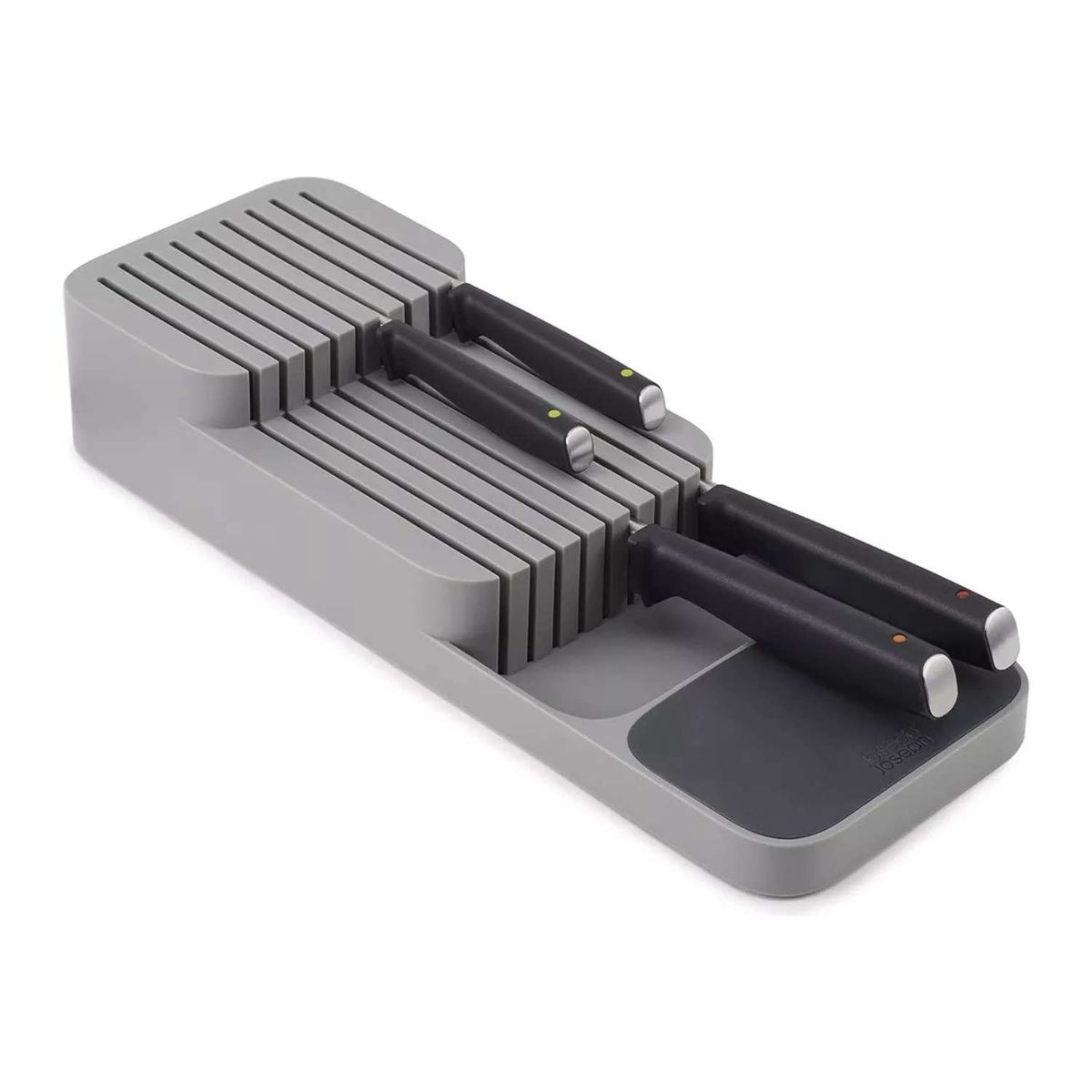 GENERICO - Bandeja Organizadora de Cuchillos de 9 Compartimentos.