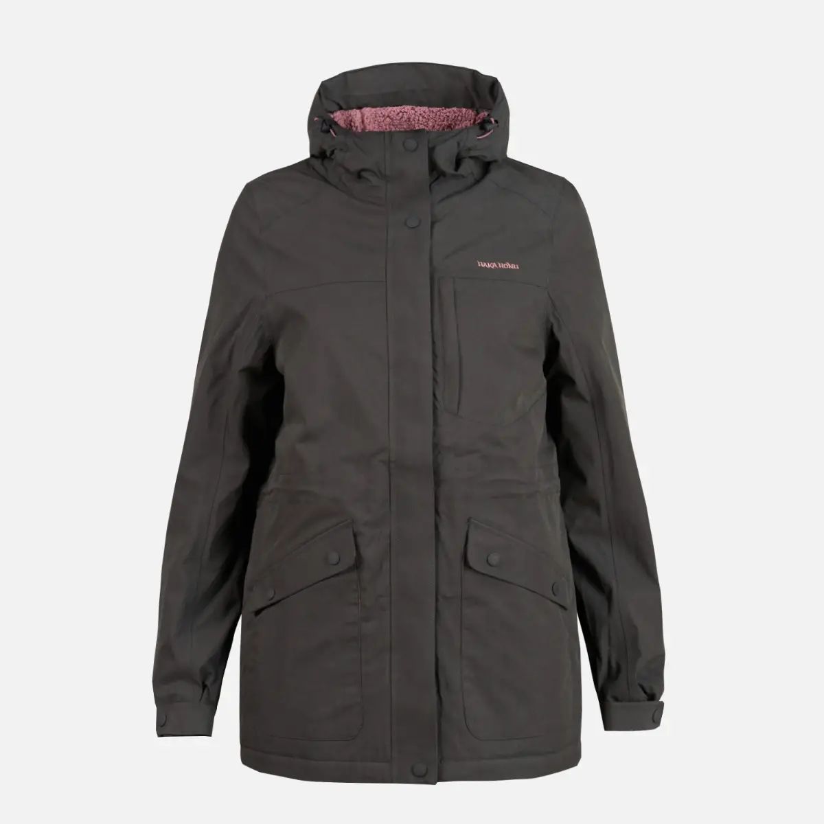 HAKA HONU - Chaqueta Mujer Yak Negro Haka Honu