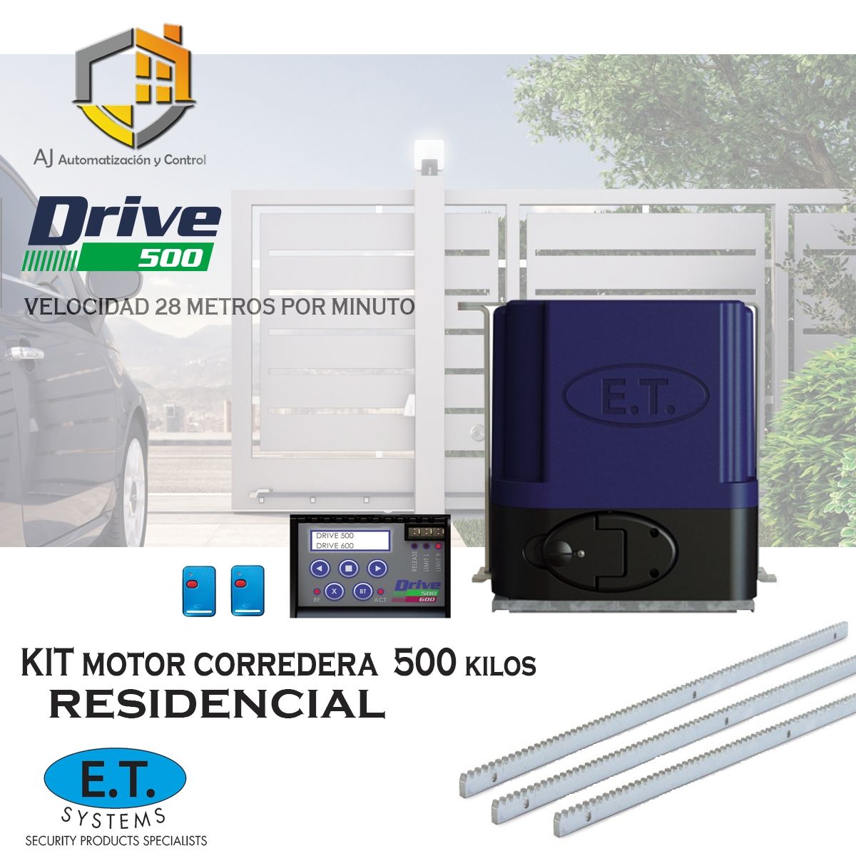 NICE - Kit de Motor Drive 500 Et System