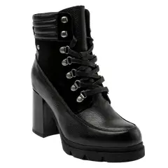 POLLINI - Botín Casual Mujer Negro