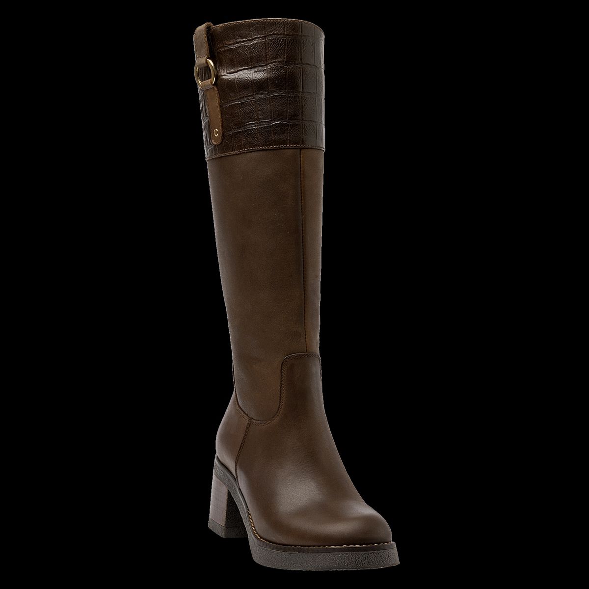POLLINI - Bota Casual Mujer Marrón Pollini