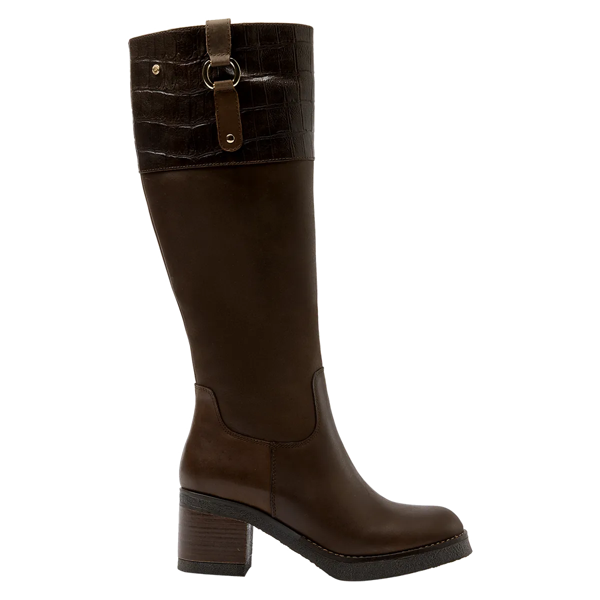 POLLINI - Bota Casual Mujer Marrón Pollini