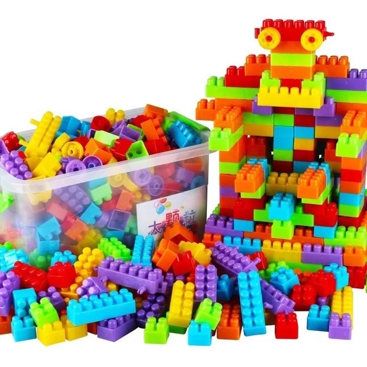 GENERICO - Juego De Bloques De Construcción Para Niños 250gramos