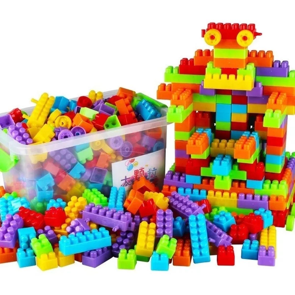 GENERICO - Juego De Bloques De Construcción Para Niños 250gramos