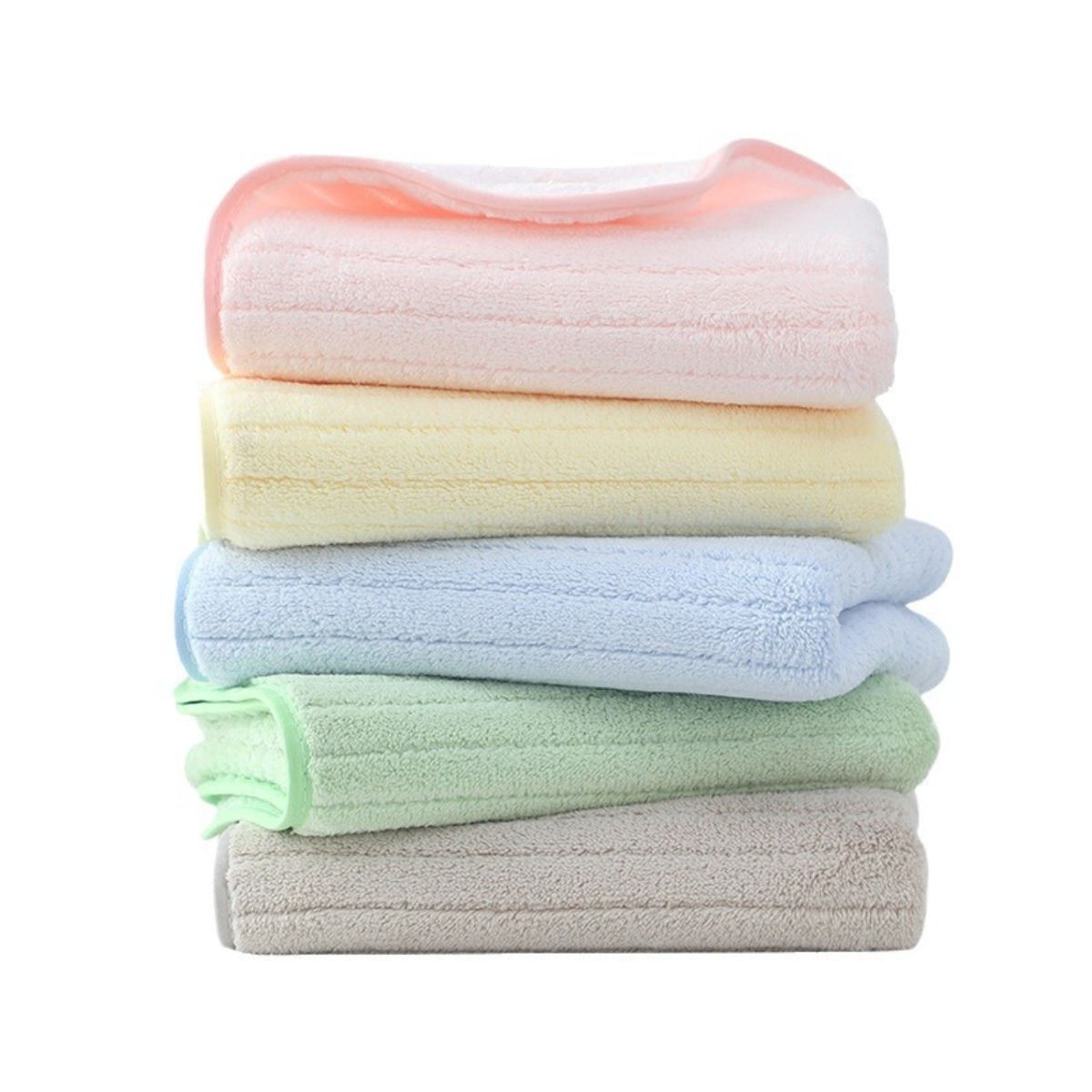 GENERICO - Pack De 6 Toallas De Algodon  75x35 cm Cocina Manos