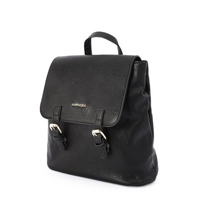 Imagen 2 del producto Mochila con tapa aimar mediana negro