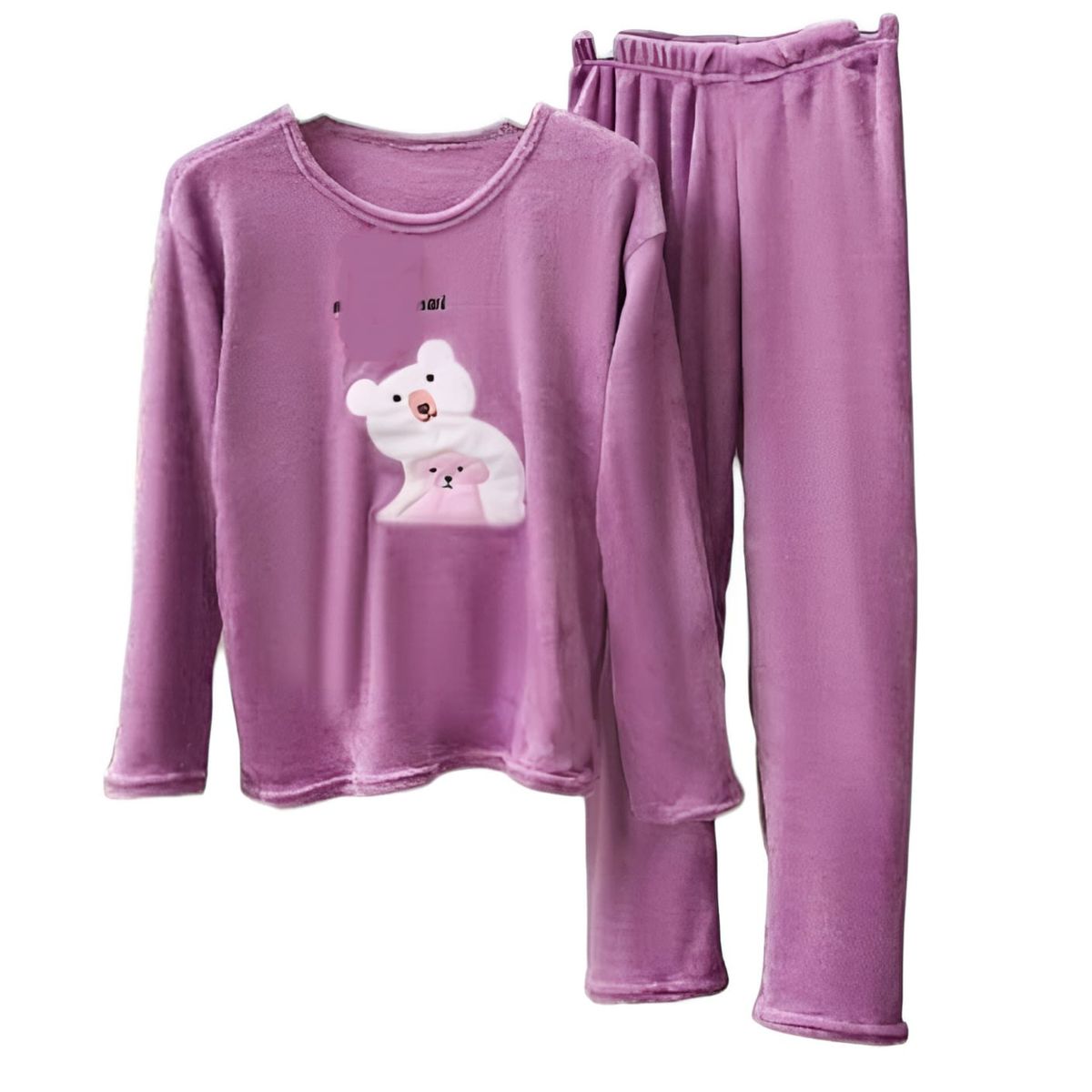 AGW - Pack 2 Pijama Mujer Polar Mono