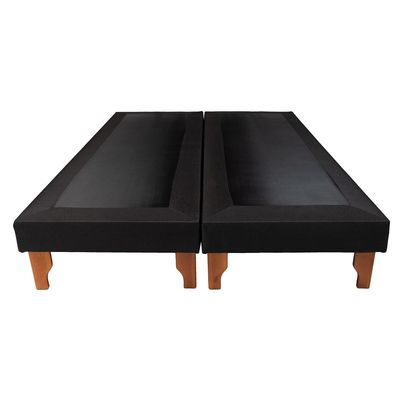 Imagen 2 del producto BASE DOS PLAZAS NEGRO LINO.