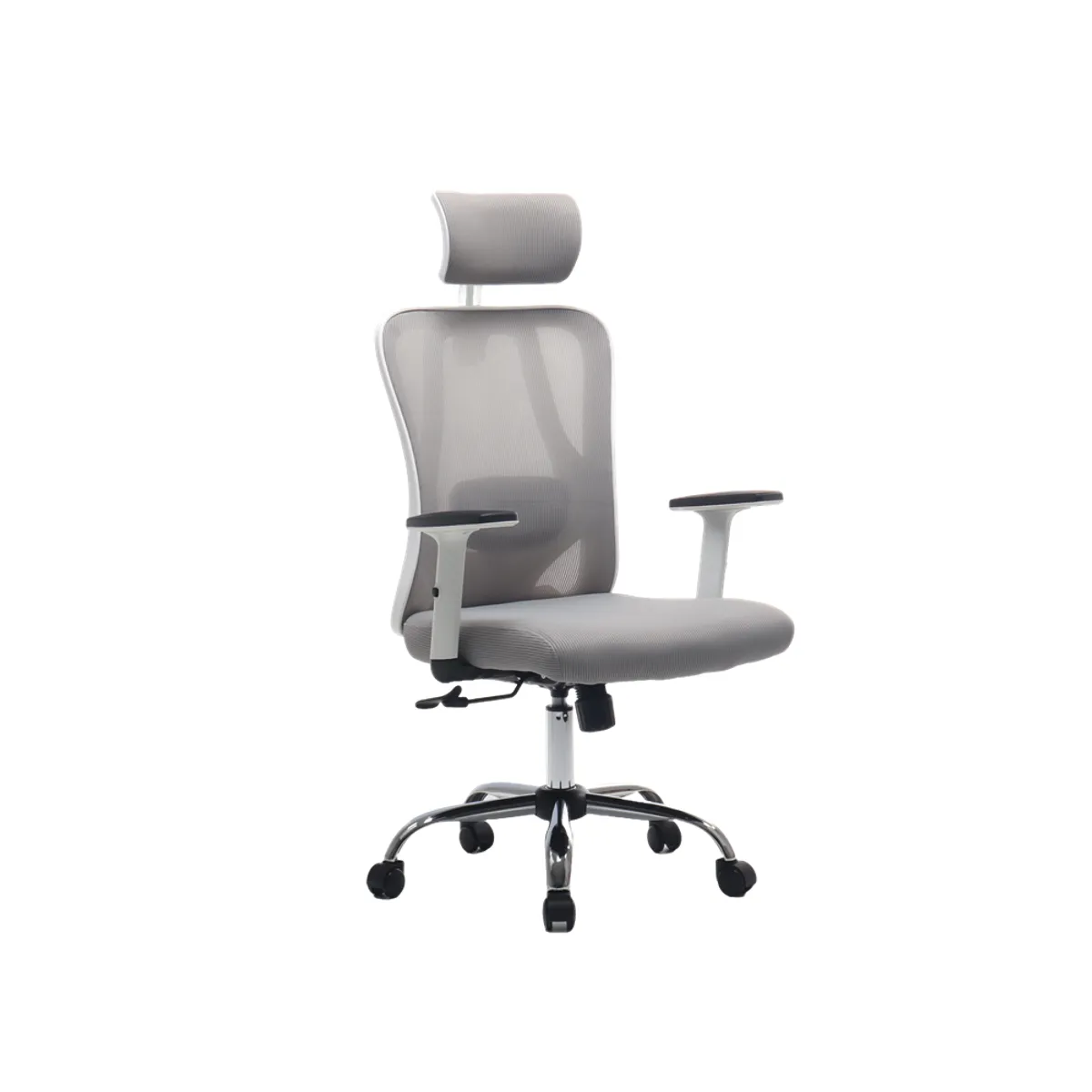 LERNEN - Silla De Oficina Ejecutiva Pro Con Apoya Brazos Ajustables Gris