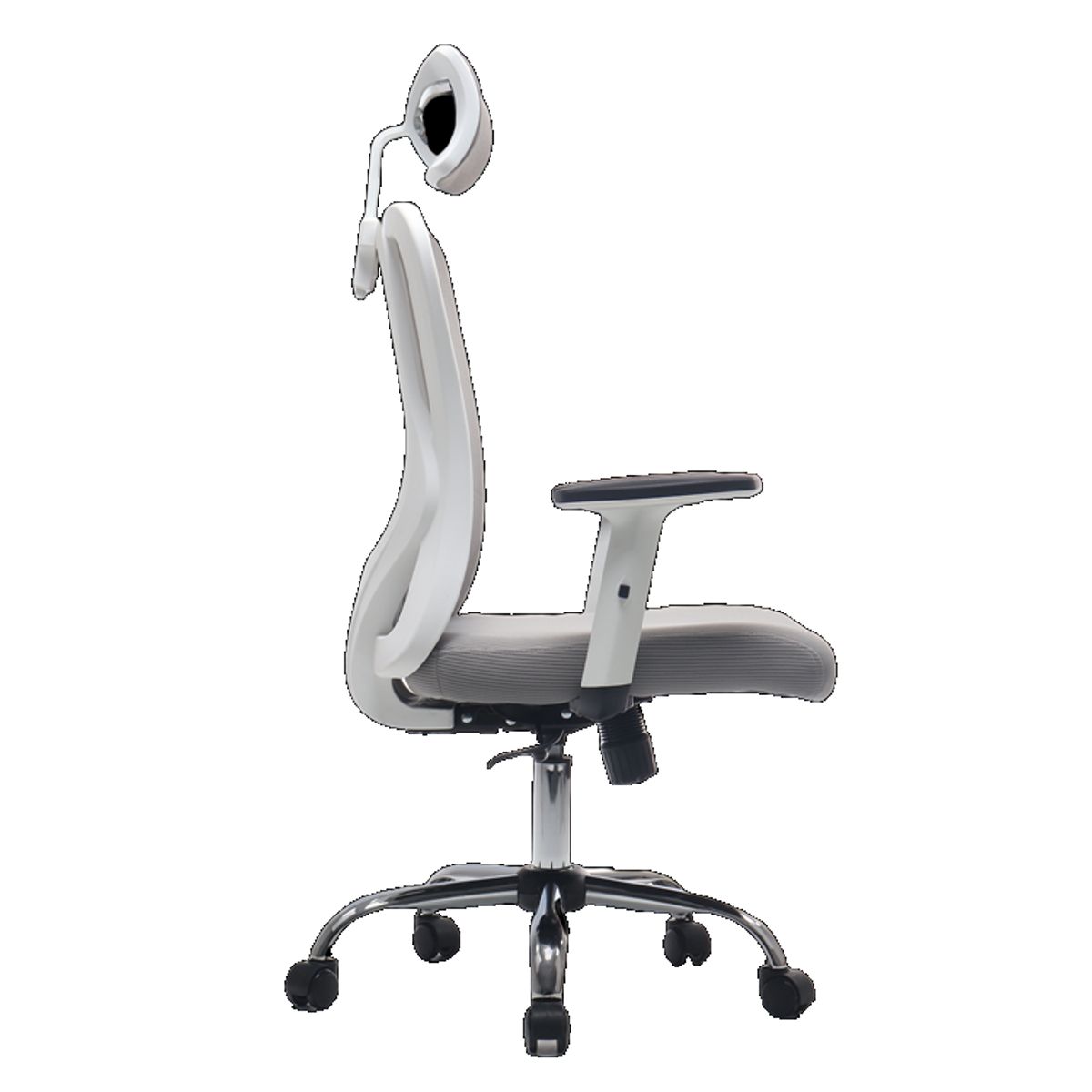 LERNEN - Silla De Oficina Ejecutiva Pro Con Apoya Brazos Ajustables Gris