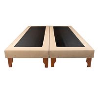 BASE KING EN LINO BEIGE.