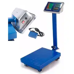 GENERICO - Balanza Pesa Digital 150 Kilos Bandeja Recargable