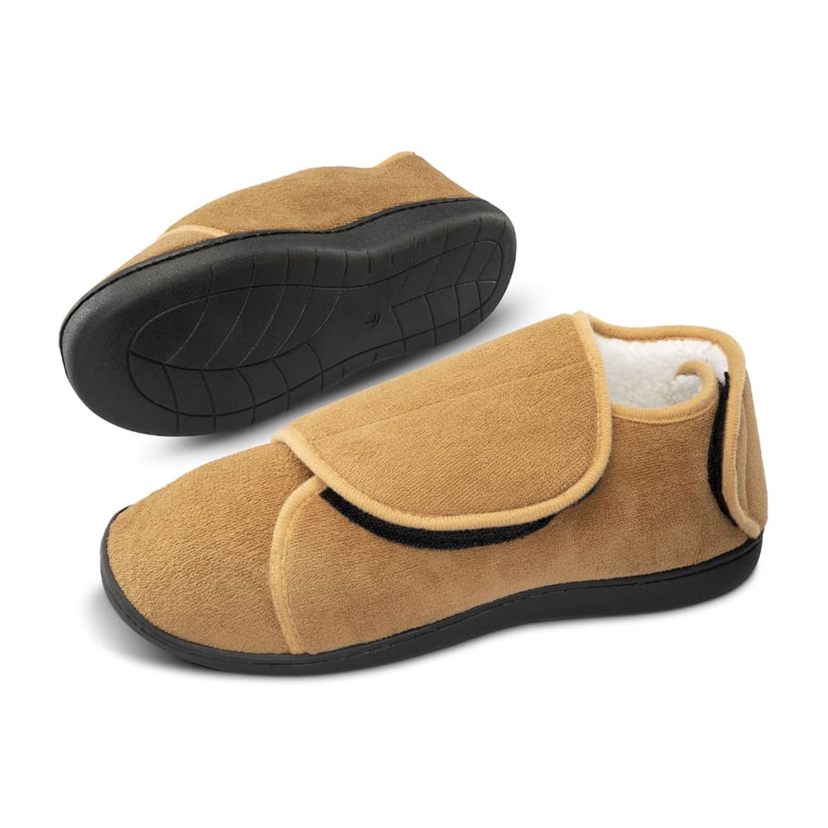 COMFY WRAPS - Pantuflas Ajustables Comfy Wraps con Plantilla Curva y Cierre Práctico