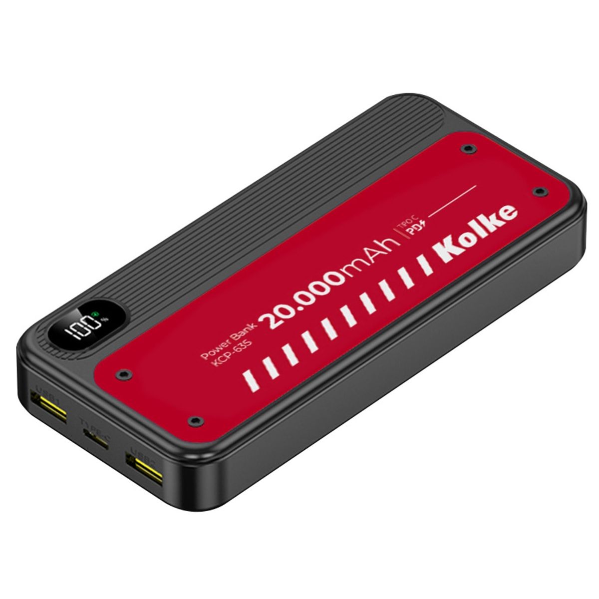 KOLKE - Batería Externa Power Bank Kolke 20000mAH Carga Rápida