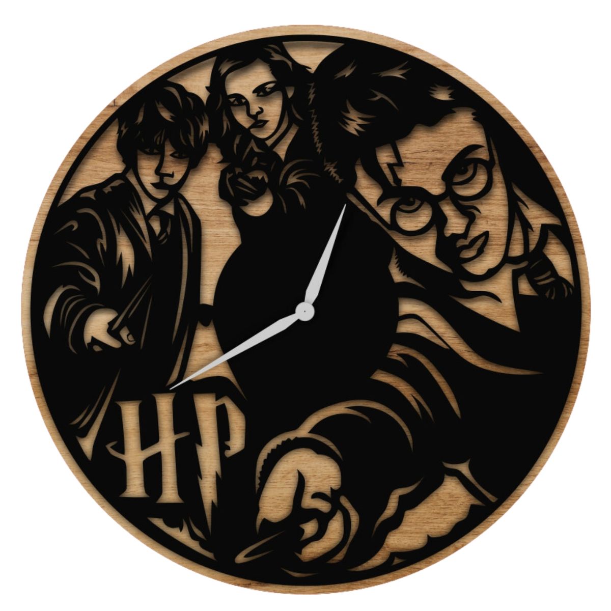 GENERICO - Reloj de Pared Artesanal - 31cm - Harry Potter