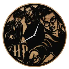GENERICO - Reloj de Pared Artesanal - 31cm - Harry Potter