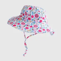 COYOTE KIDS - Sombrero pescador verano floreado - Rosa