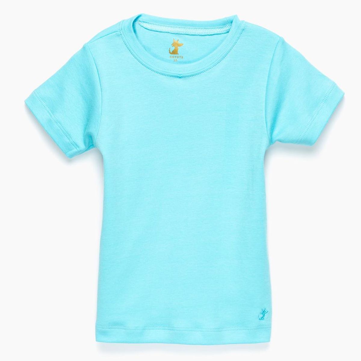COYOTE KIDS - Polera turquesa coyote algodón peruano - Turquesa