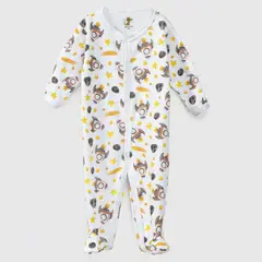 COYOTE KIDS - Enterito blanco cohetes algodón peruano - Blanco