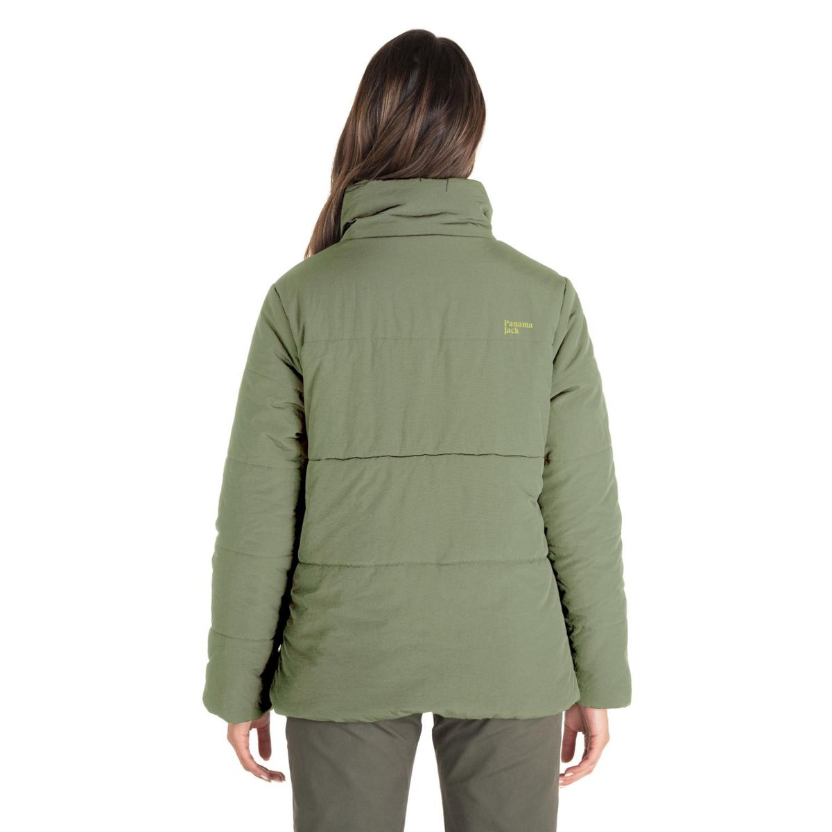 PANAMA JACK - Parka Mujer Verde Panama Jack