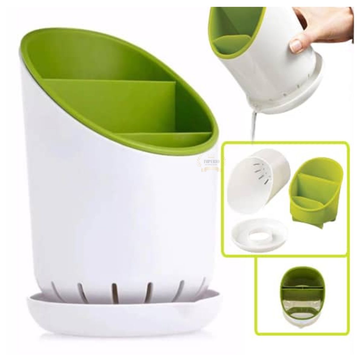 GENERICO - Escurridor Secador De Cubiertos Servicio Organizador