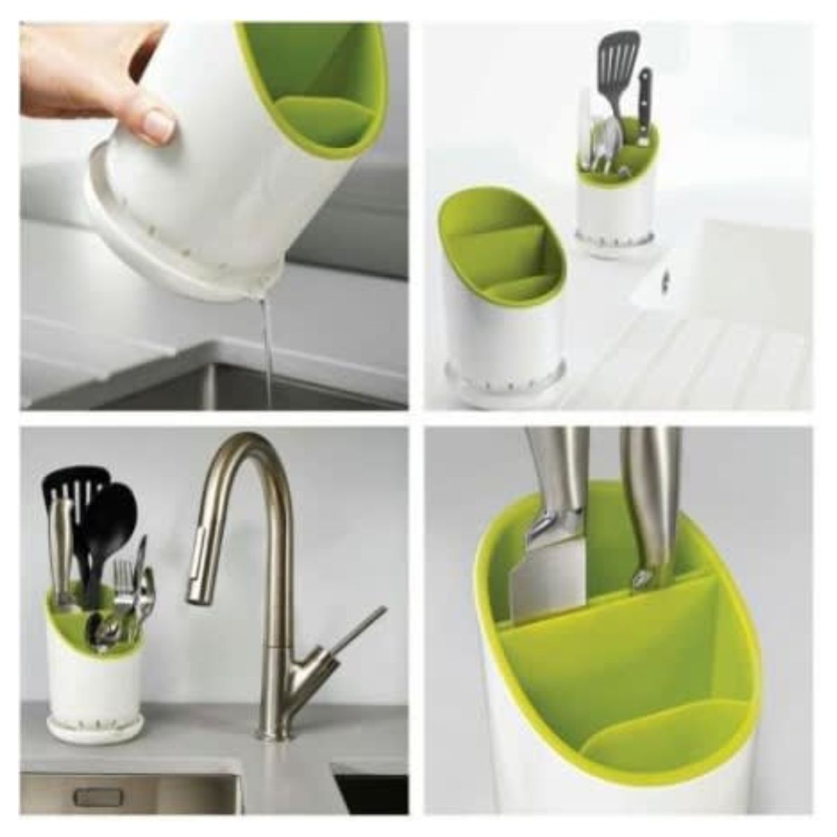 GENERICO - Escurridor Secador De Cubiertos Servicio Organizador