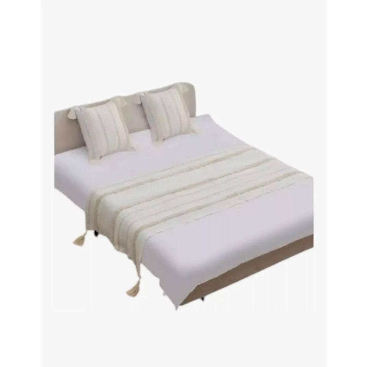 GENERICO - Set Piecera Para Cama +2 Fundas