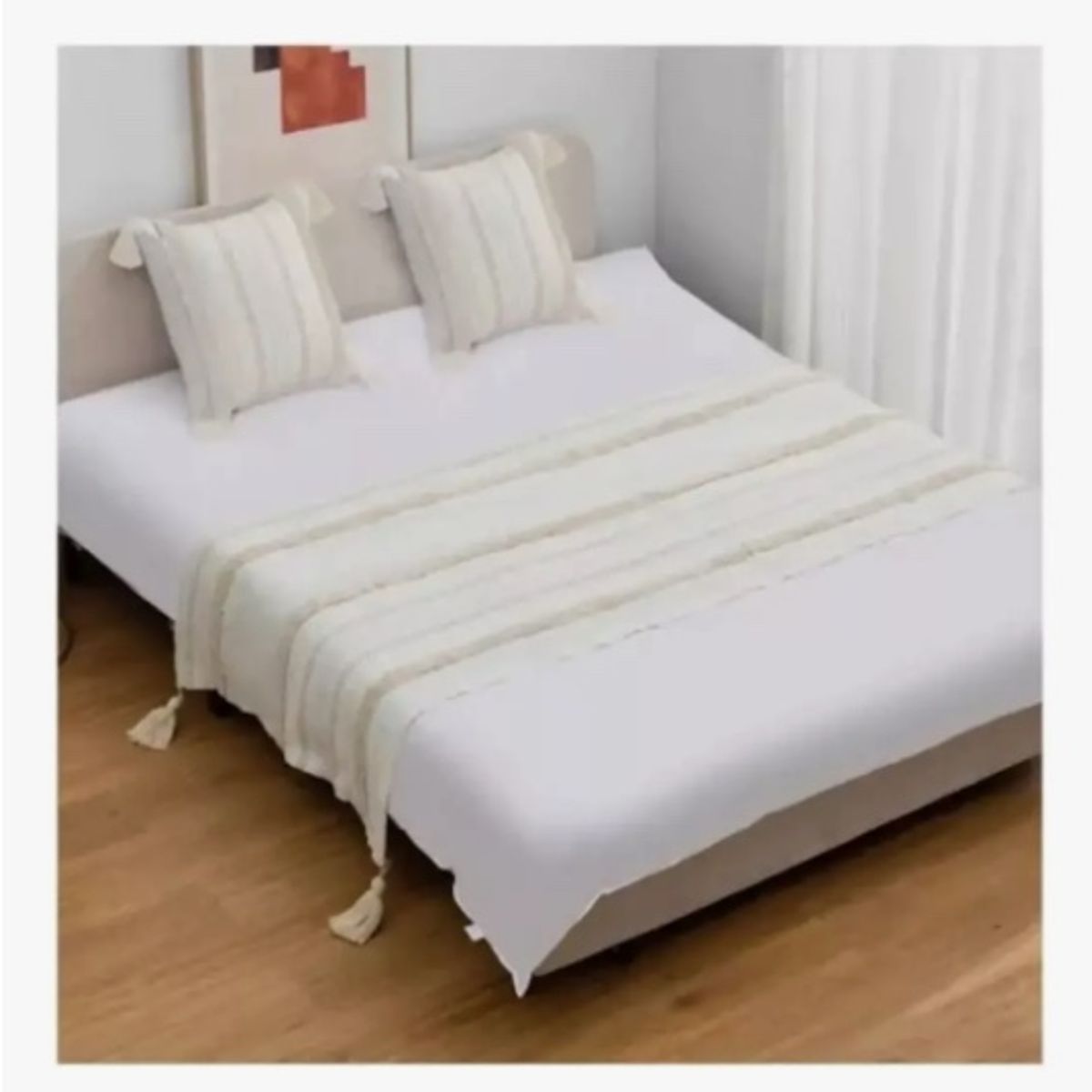 GENERICO - Set Piecera Para Cama +2 Fundas