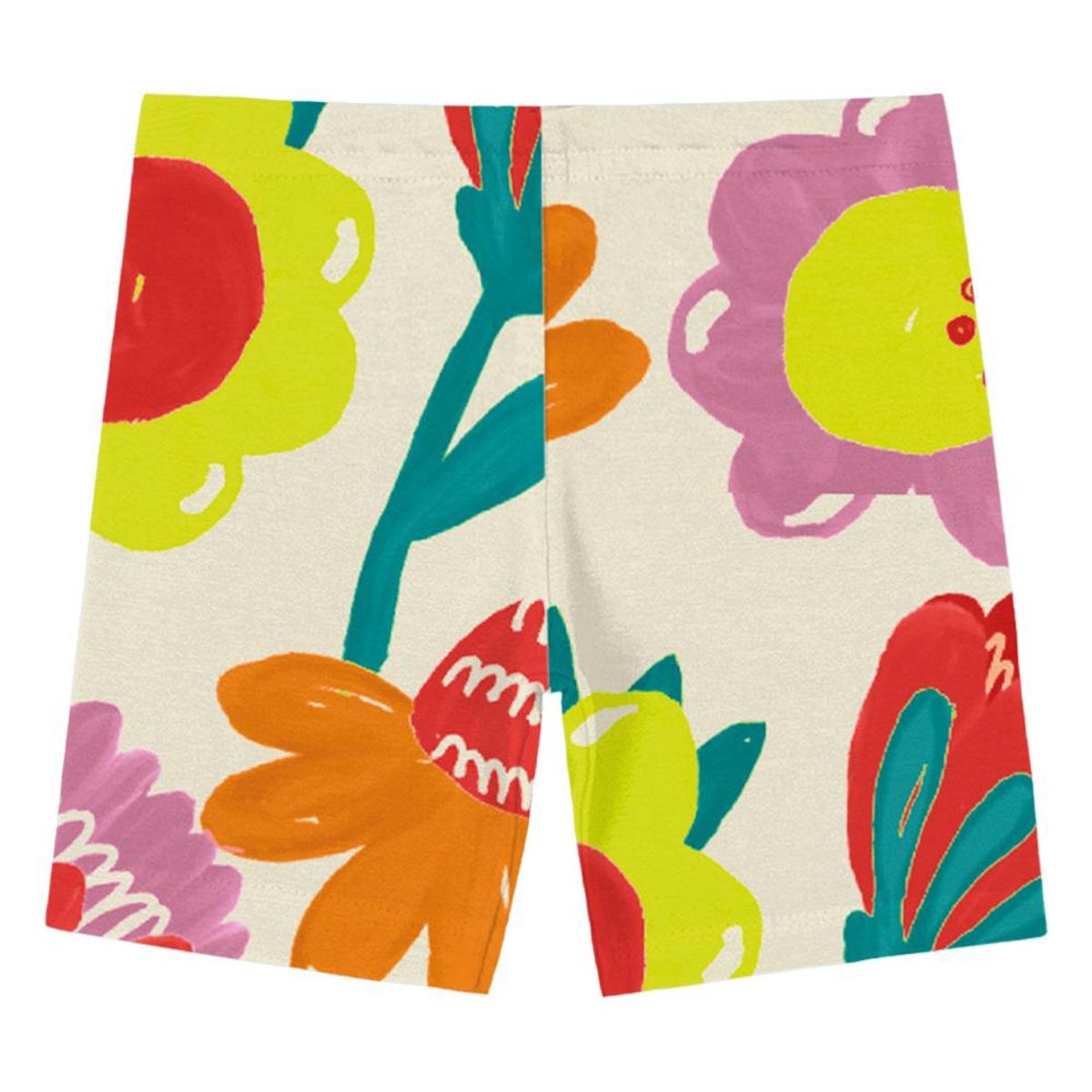 COYOTE KIDS - Calza short flores - Multicolor