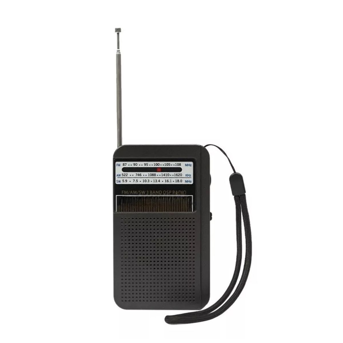GENERICO - Radio Portátil Bolsillo Amfm Antena Mk-308