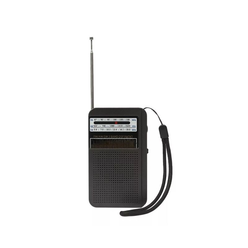 GENERICO - Radio Portátil Bolsillo Amfm Antena Mk-308
