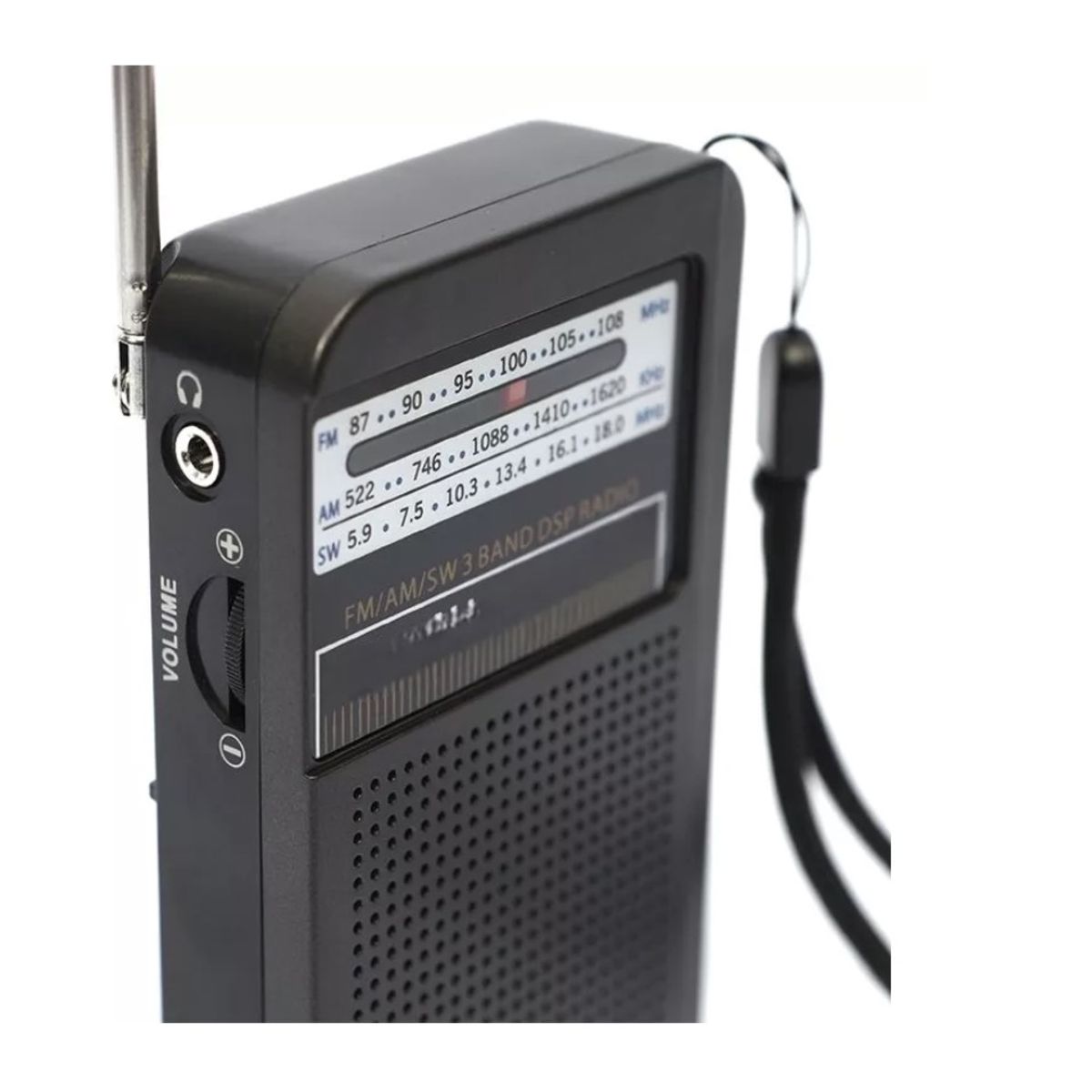 GENERICO - Radio Portátil Bolsillo Amfm Antena Mk-308