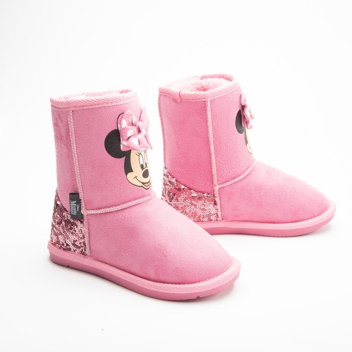 DISNEY - Bota Chiporro Niña Cara Minnie Fucsia Disney
